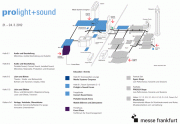 prolight+sound 2012 Hallenplan