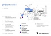 prolight+sound 2014 Hallenplan