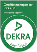 Siegel Qualitätsmanagement ISO 9001