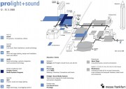 prolight+sound 2008 hall plan