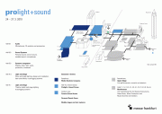 prolight+sound 2010 hall plan